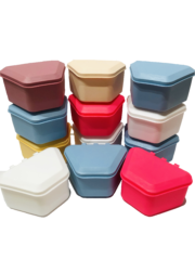 Product photograph of UDS Denture Cups Assorted – 12 pk