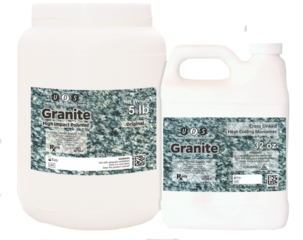 Product photograph of Uhler Denture Granite High Impact Acrylic Powder & Liquid Combo